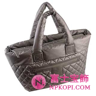 シャネル スーパーコピー　COCO　COCOON　キルティングトートバッグ シルバー×ネイビーch44aaert
